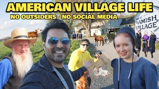 I Spent A Day In A Farm In America | American Farm Life | Amish Village Pennsylvania | Hindi Vlog