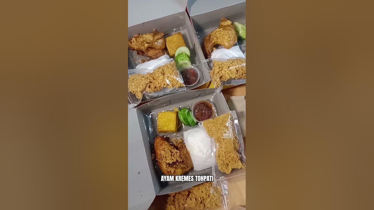 NASI AYAM KREMES HALAL, TANPA MSG, KREMESNYA GARING TIDAK BERMINYAK#ayamgoreng#kremes#shorts #viral