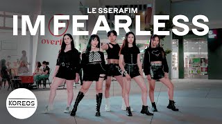 [KPOP IN PUBLIC | ONE TAKE] LE SSERAFIM (르세라핌) - FEARLESS Dance Cover 댄스커버 | Koreos