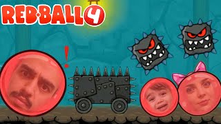 KIRMIZI TOP MAĞARALARDA ! | REDBALL 4 MAĞARALAR (LEVEL 63-69) screenshot 5