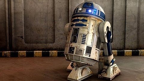 R2D2 Blender vfx  | STARWARS
