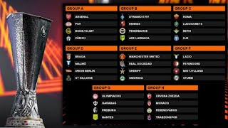 Hasil Drawing Liga Europa 2022/23 - UEFA Europa League 2022/2023