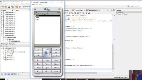 NET BEANS IDE 6.5.1 LIVE MOBILE APPLICATION PROJECTS 2018