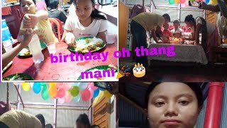 birthday thang mani 🎉🎂##suwari debbarma vlog ##