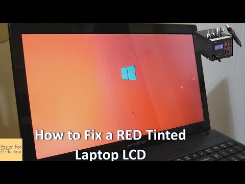 How to Fix a Red Tinted Laptop LCD