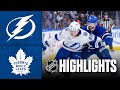 Lightning vs. Maple Leafs | NHL Highlights | December 08, 2025