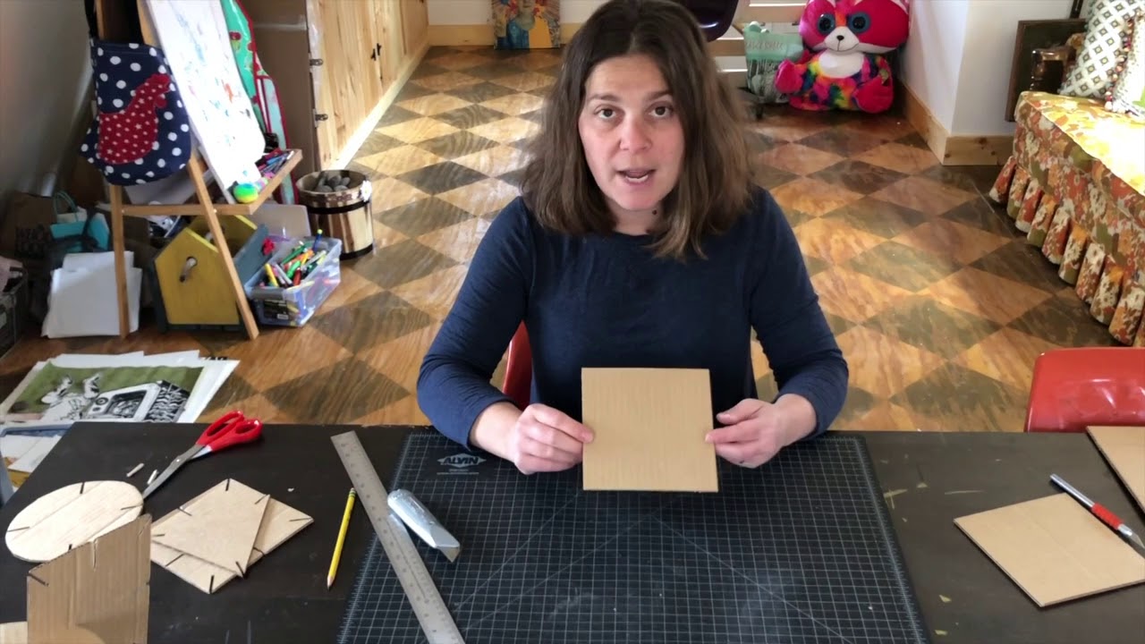 Interlocking Cardboard - YouTube