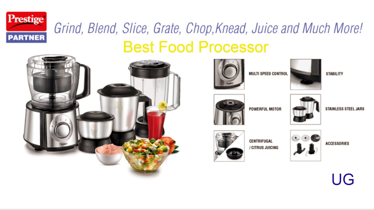 nummer farmaceut marmorering Best Food Processor ! Prestige all Rounder Food Processor Demo | - YouTube