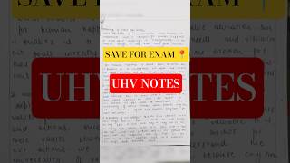 Needs, Basic Guidelines, Content & Process | universal human Value Notes #shorts #engineeringnotes