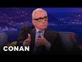 Martin Scorsese Is Too Short For His Film Sets | CONAN on TBS