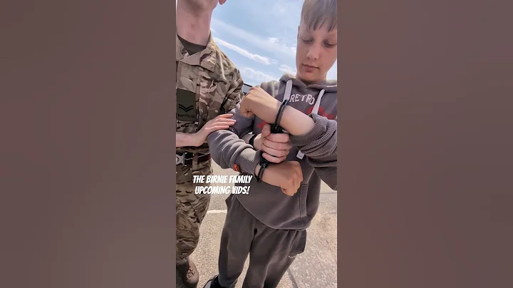 David HANDCUFFED By Our Local Royal Air Force Military Police! - BFF Mega Kids #74
