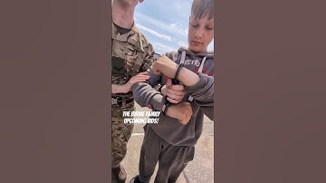 David HANDCUFFED By Our Local Royal Air Force Military Police! - BFF Mega Kids #74