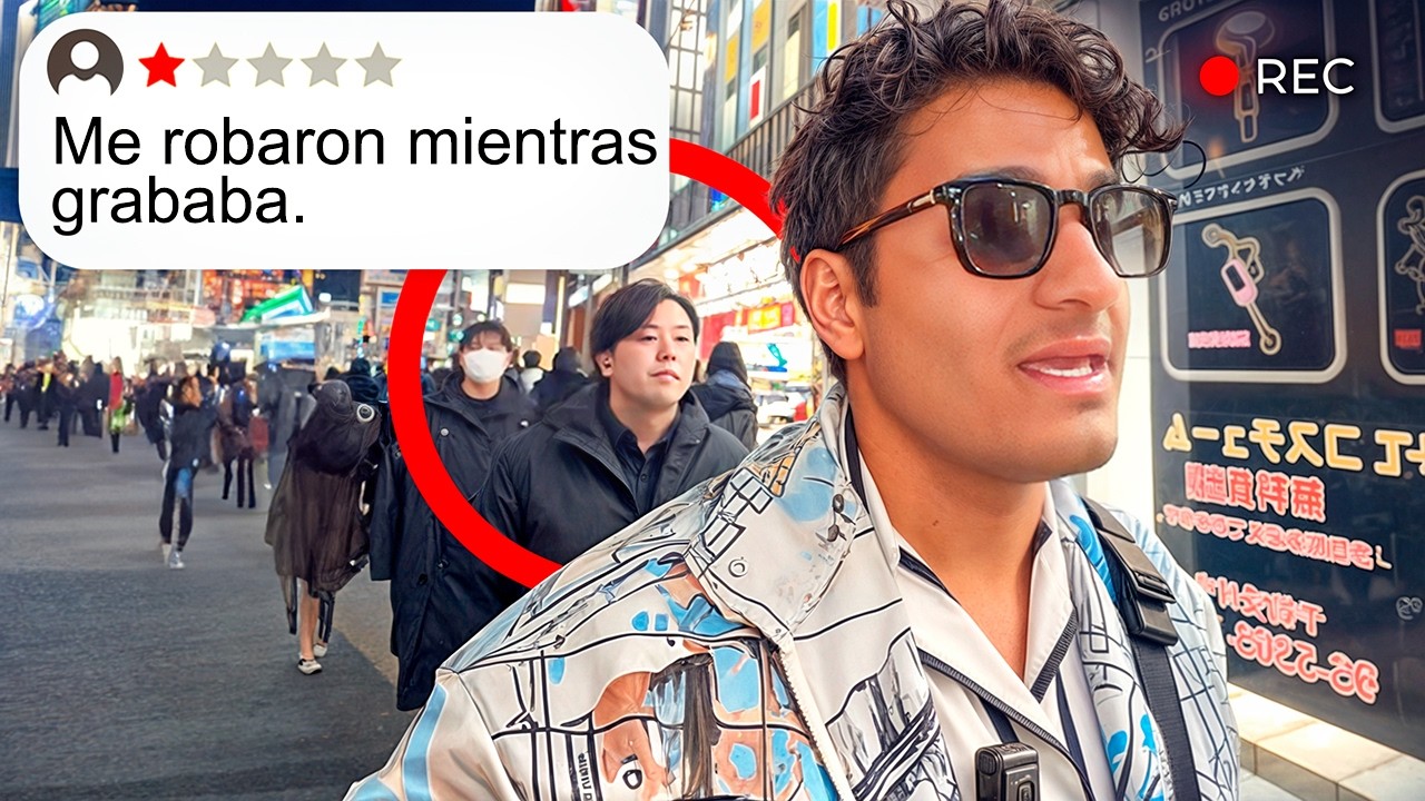 Me robaron en Japón.... lo grabé