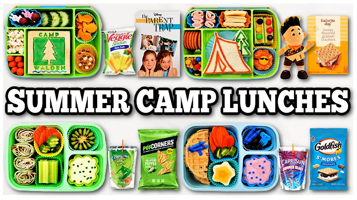 Summer Camp Lunch Ideas: Fun, Easy & SO Colorful! 🌞 Bunches of Lunches