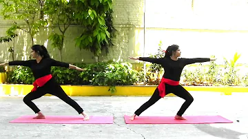 Yoga Dance|Yoga |Yoga Dance for Ganesh Festival| Ekadantaya vakratundaya |Pairyoga|coupleyoga