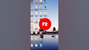Rename Folder Shortcut key || Rename folder and file || #shortvideo #new #shorts #shortcut #computer