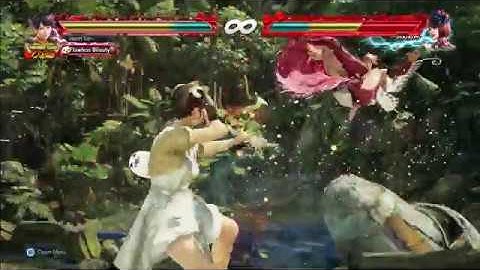 Tekken 7 Xiaoyu HYP Balcony Break Tech Trap Demonstration