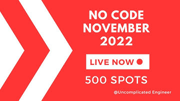 NO-Code November 2022 is Live Now ||  Hurry Up 500 spots remaining || Qwiklabs Arcade || UE