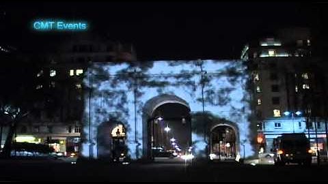 Marble Arch Video Mapping