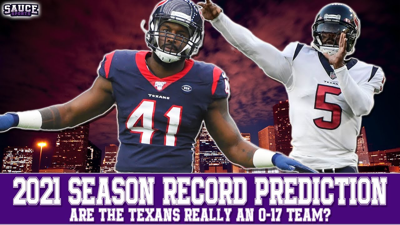 2021 Houston Texans What Will The Record Really Be? YouTube