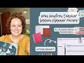 202425 erin condren teacher lesson planner review  discussing all the new products ecsquad