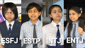 16 Personalities at School