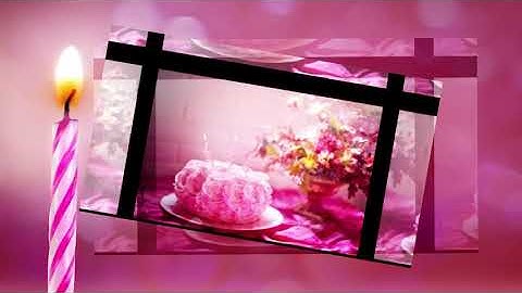 Animated Birthday Wish  Video