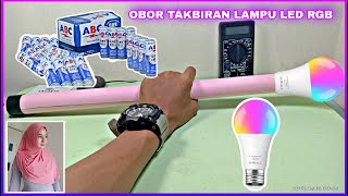 Cara Membuat Lampu LED RGB Obor Takbiran Menggunakan Baterai ABC |  IDE KREATIF!!! screenshot 2