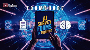 Create Conversational AI Forms Using Formshare | Formshare Tutorial