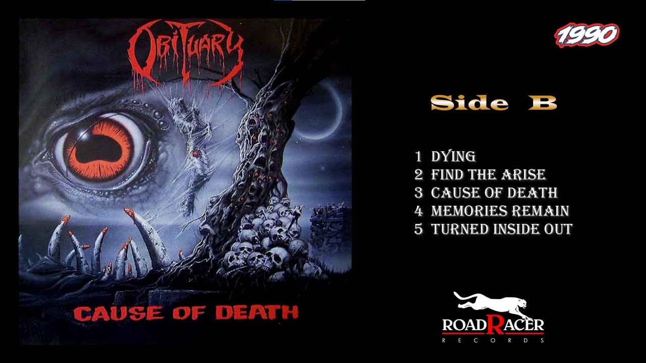 Obituary - Cause Of Death (1990) Full Album. Side B. US