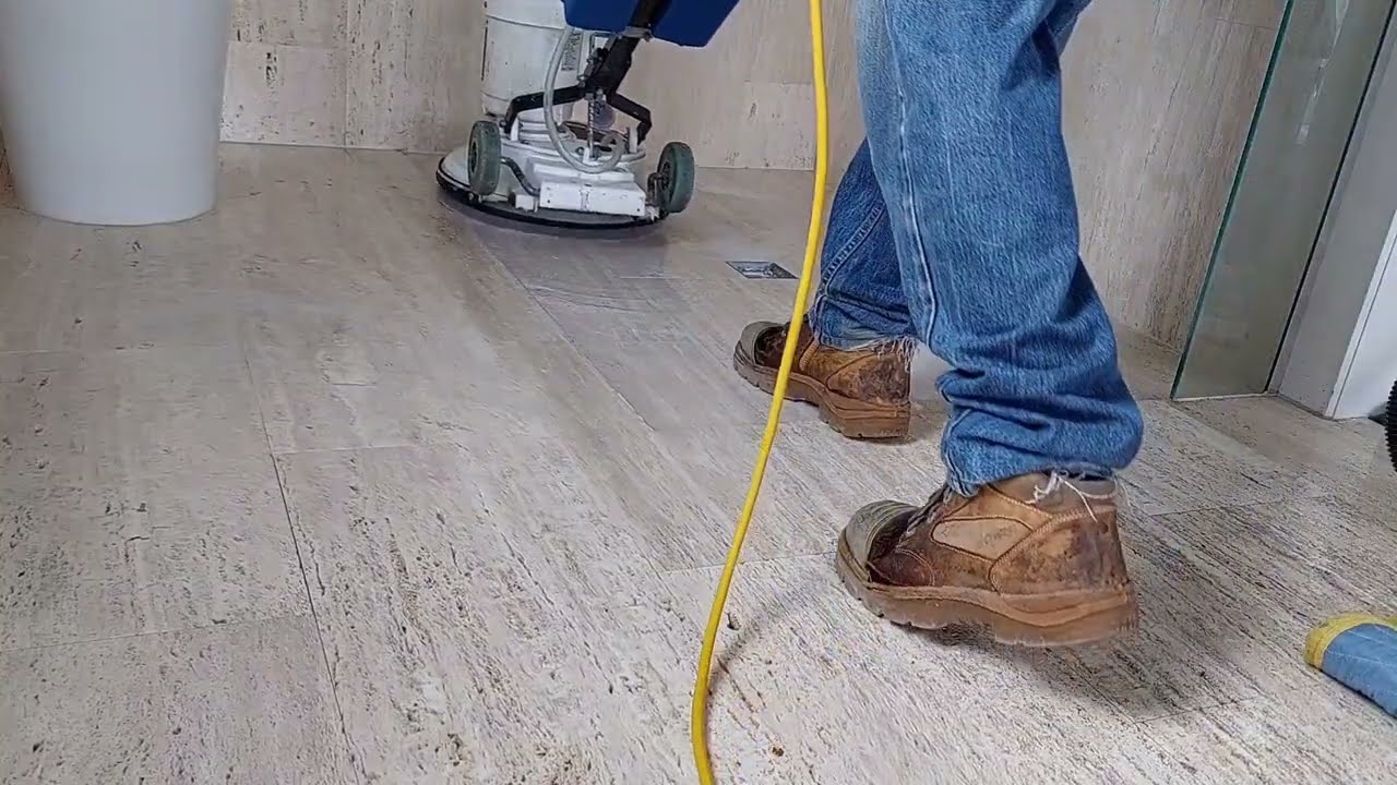 Travertine Stone Polishing 