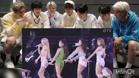 BTS Reaction BLACKPINK -