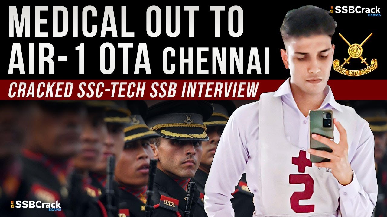 Shivansh Vats Cracked SSB Interview SSC Tech 59 AIR-1 OTA Chennai