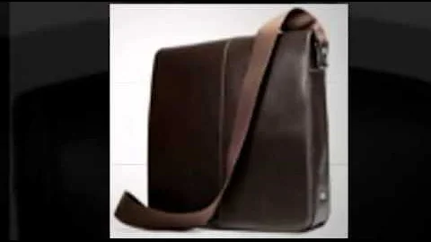 Brown Leather Laptop Bag for Men