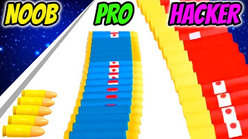 NOOB vs PRO vs HACKER - Bullet Up