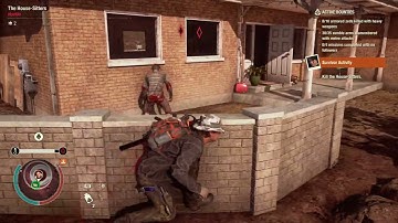 State of Decay 2 - Helping friendly clear hostile enclave using Zombait