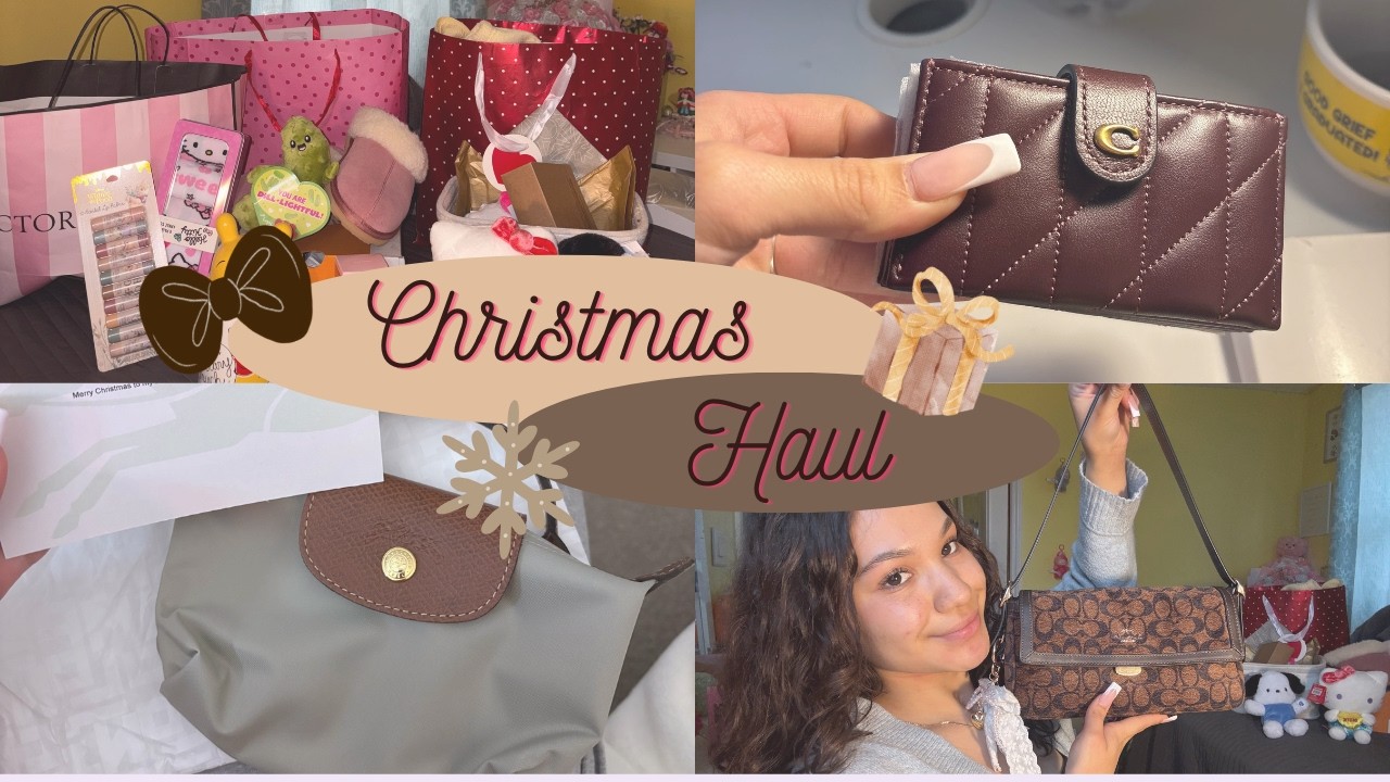 Christmas Haul🎄💕!