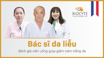 Review viên uống giúp giảm nám, trắng da của Biocyte