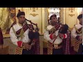 Bollywood all time classic song performed by uttranchal pipe band bagpipes at an international event