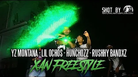 YZ MONTANA, ZELLY OCHO, HUNCHOZZ, & RUSHHY BANDXZ - XAN FREESTYLE