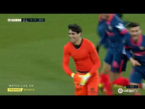 Yassine Bounou Last Minute Goal Equaliser Vs Valladolid Goalkeeper last minute goal HD