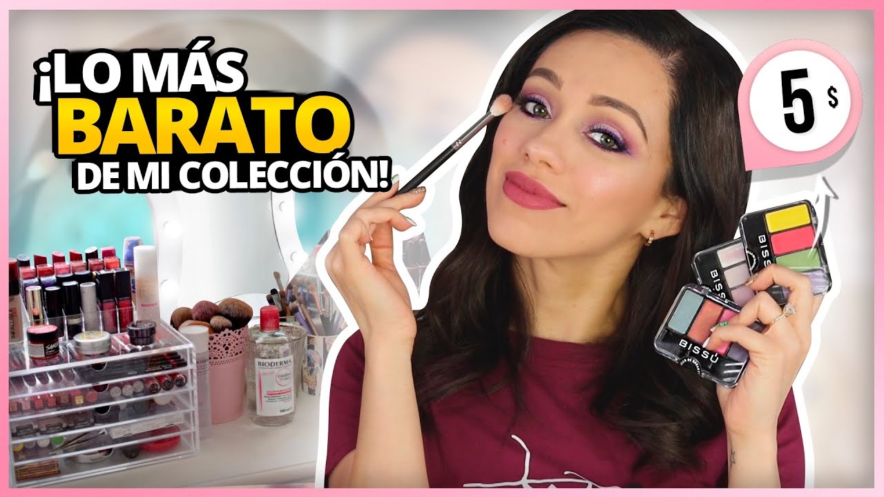 ME MAQUILLO USANDO LO MAS BARATO QUE TENGO EN MI COLECCION: BUENO, BONITO Y BARATO!