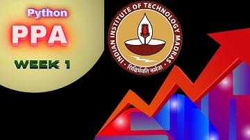 Python PPA Week 1  //  IITM Online Degree Program  ||  Foundation