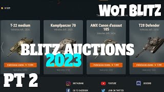 WOT BLITZ | Xmas Auction 2023 Pt 2