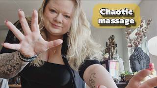 [ASMR] CHAOTIC Massage| Different Angles (Soft Speaking) screenshot 3