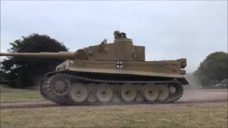 ドイツ軍重戦車ティーガー１（Panzerkampfwagen VI Tiger  E）の走行