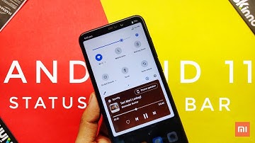 Enable Android 11 Notification Shade & Media Control On Any Xiaomi Device ! Redmi Note 7 Pro/Poco X2
