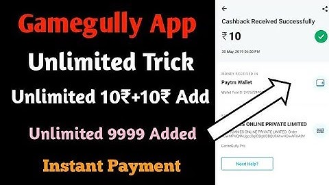 🔥🔥 Gamegully App Unlimited Refer Bypass Trick, Online Script, MPL Mod1. 0.55 🔥🔥