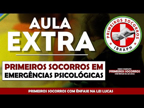 Vídeo: Quando foi o primeiro curso de primeiros socorros psicológicos?