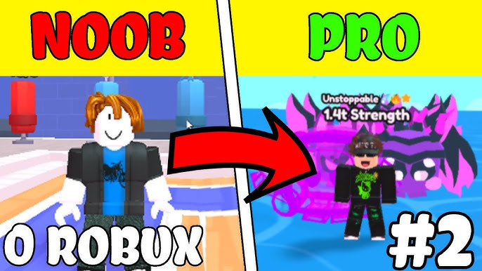Noob To Pro With 0 Robux Day 1 [Arm Wrestle SImulator] 